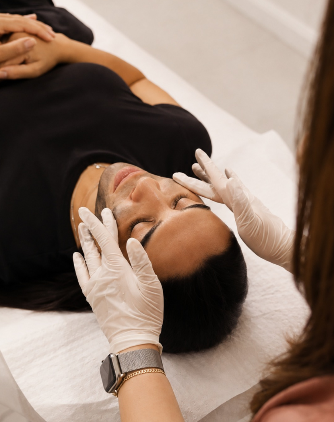 LadyGrace Aesthetics facial treatment photography