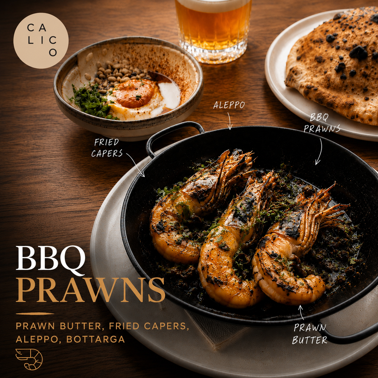 BBQ prawns